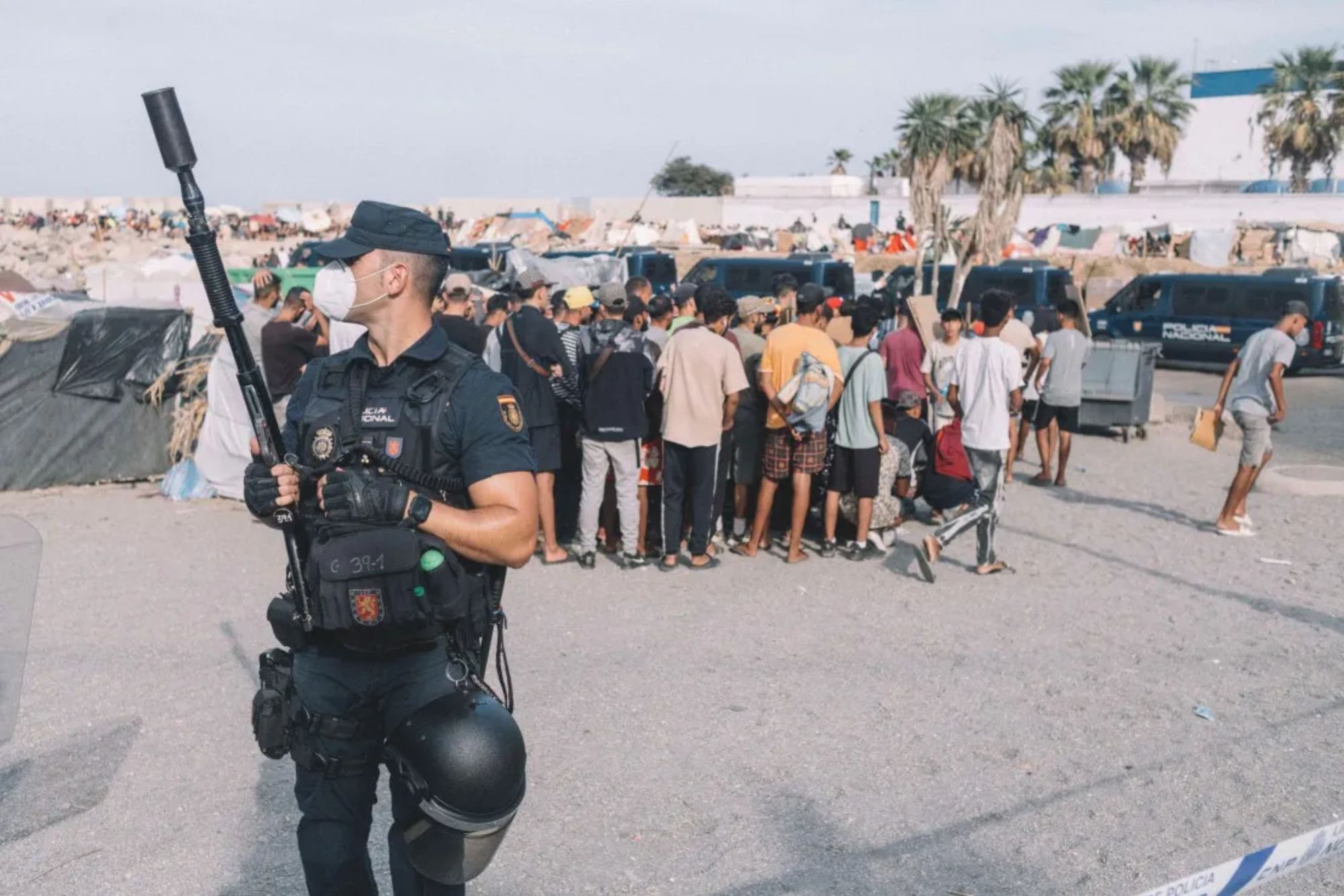 Migrants, 21 & 42, arrested after girl, 17, raped on Ceuta beach as teen fell ‘unconscious TWICE needing emergency CPR’