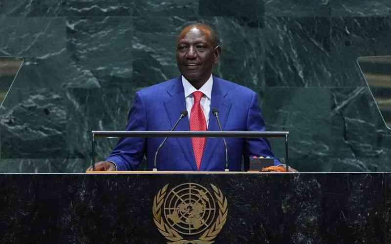 Ruto's UNGA message collides with reality at home