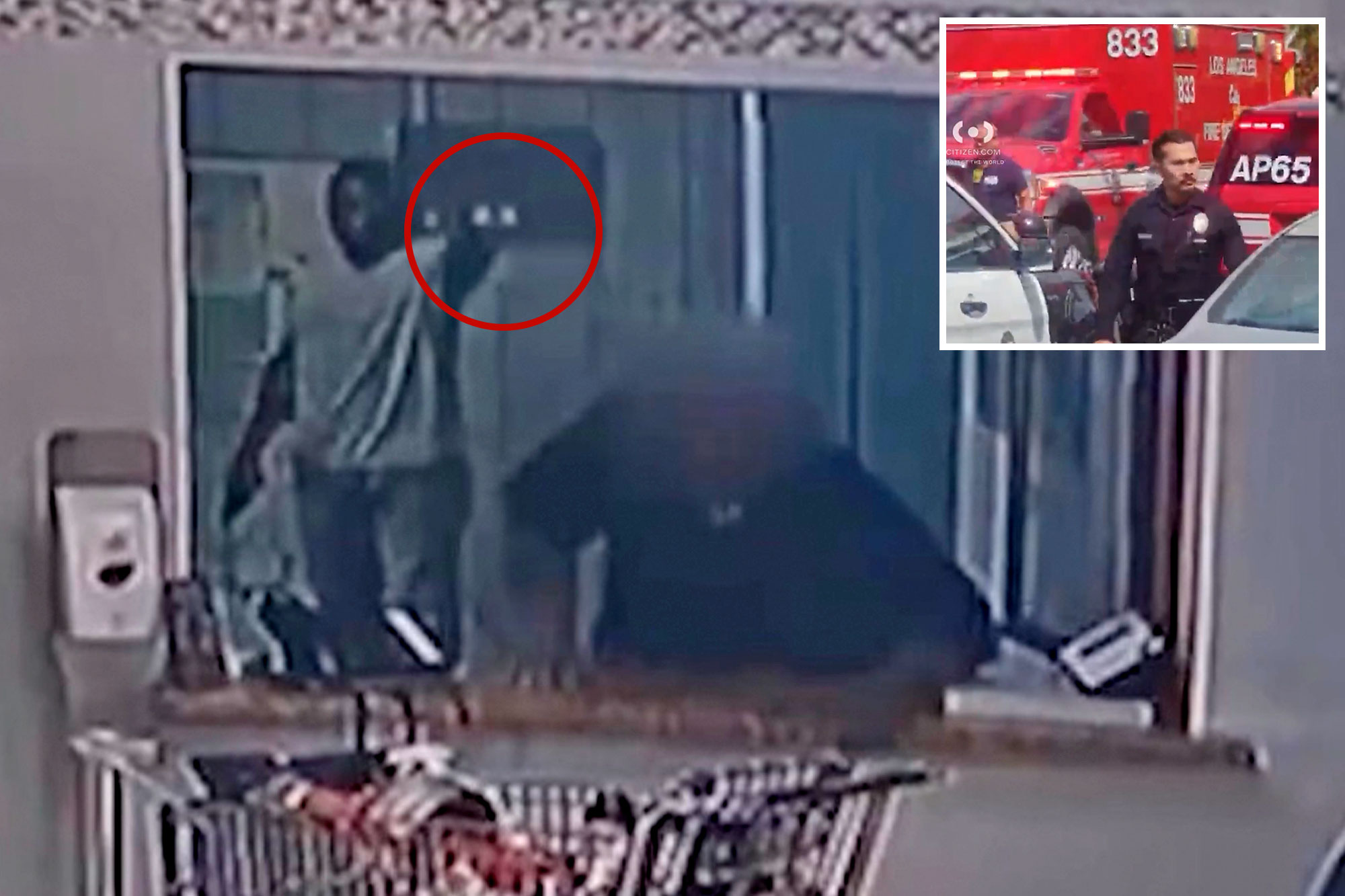 Video shows gunman open fire at South LA senior home