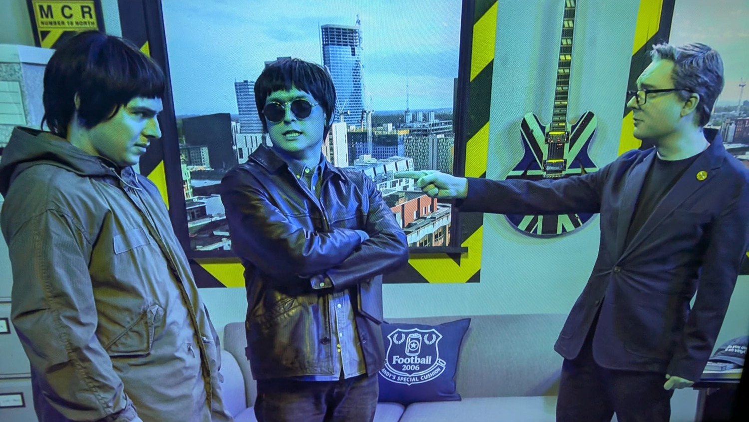 UK Prime Minister Andy Burnham Nearly Joins Oasis, But There’s Something A Bit Off About The Gallagher Brothers In ‘SNL UK’ Cold Open