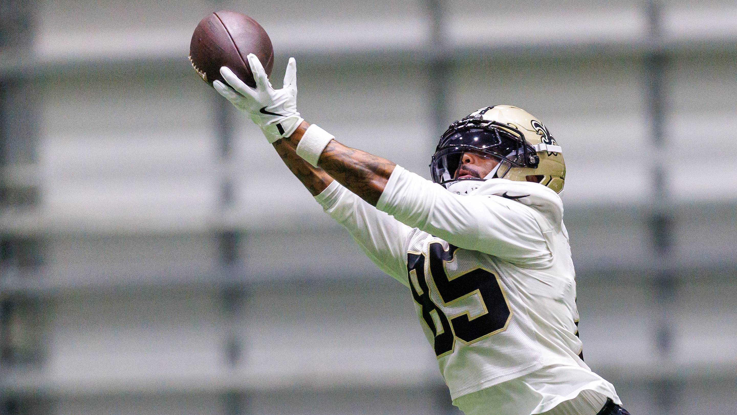 Saints Add Receiver Help to Active Roster