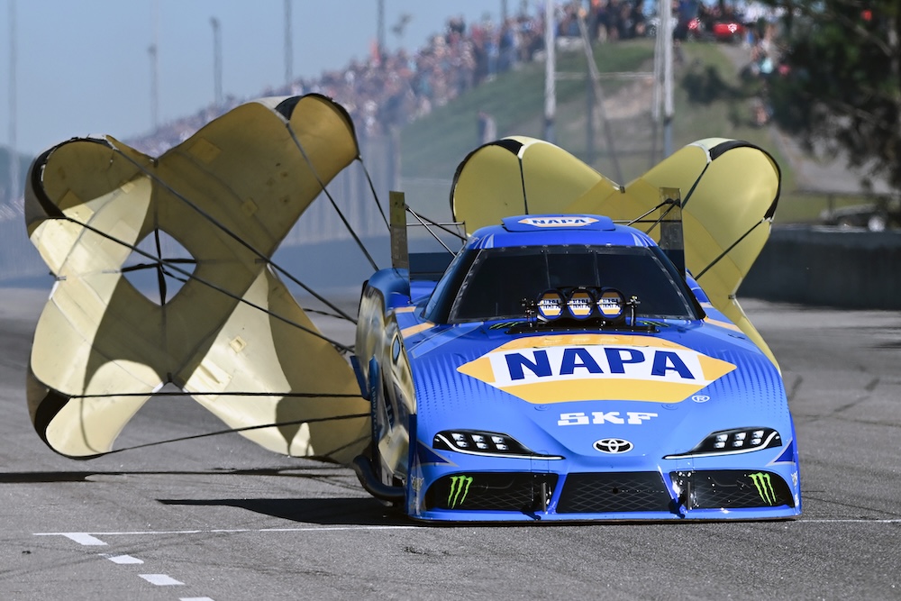 Capps leads the way with No. 1 qualifier at inaugural NHRA Nationals at Rockingham