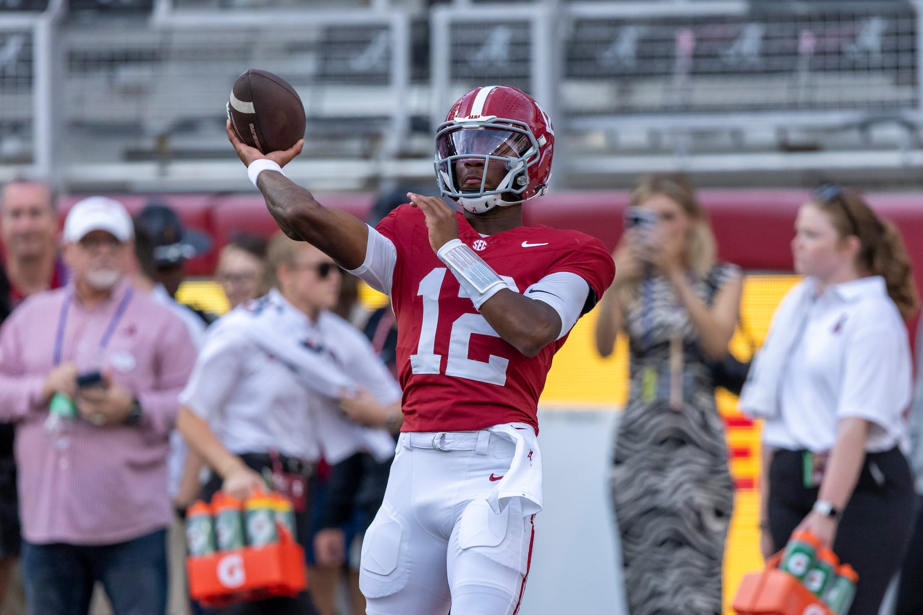 DeBoer talks Keelon Russell, Tide's explosive offense