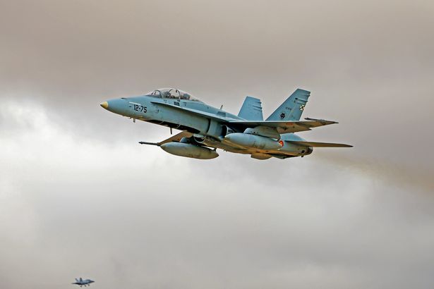Spanish F-18 fighter jets scrambled after aerial target enters NATO country's airspace