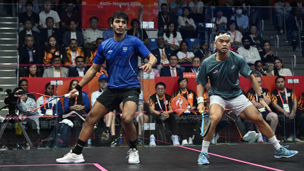 Asian Games 2026: Abhay settles for silver after losing to Malaysia’s Eain Yow