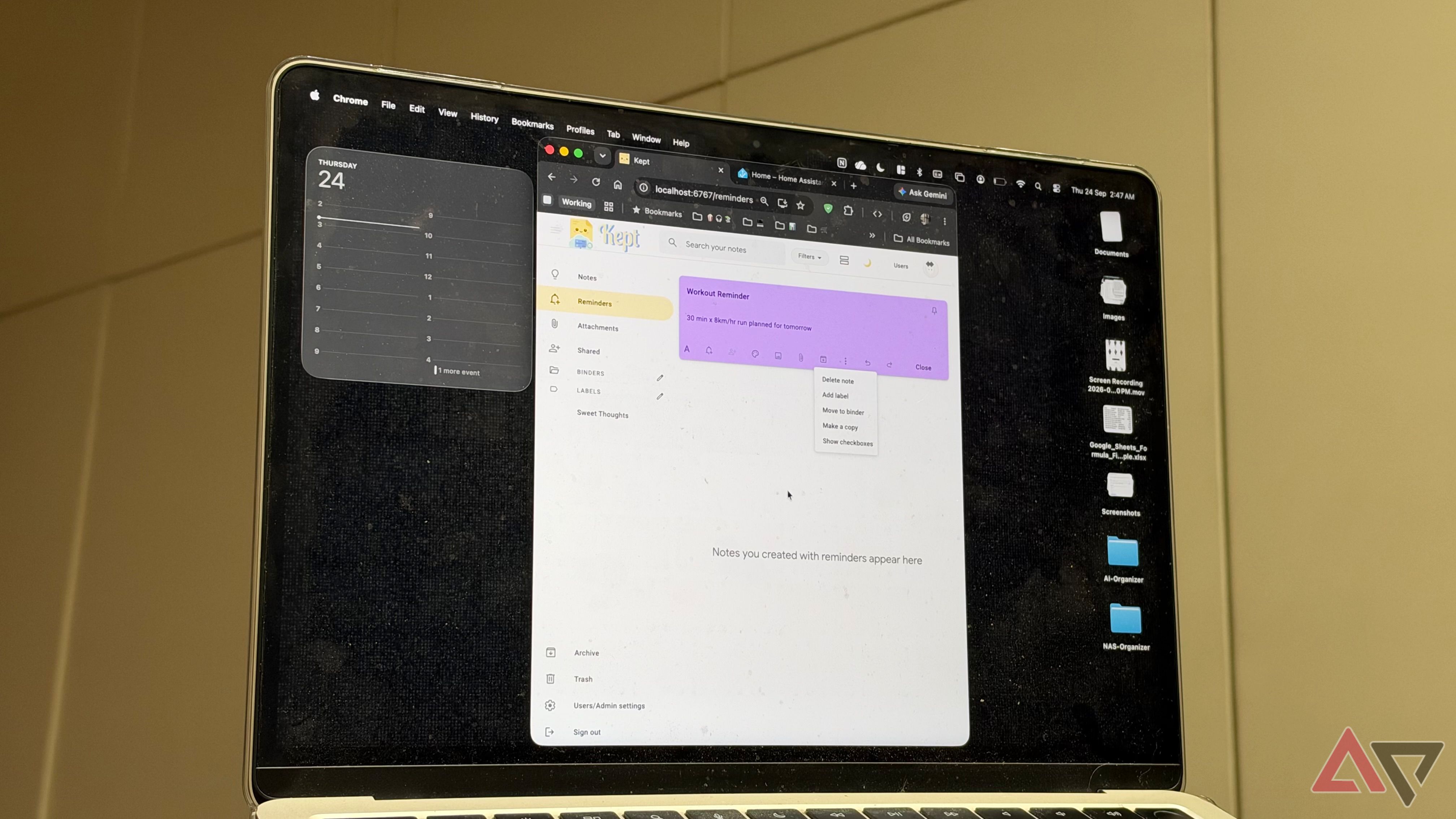 I ditched Google Keep for a self-hosted app that finally gave me control of my notes
