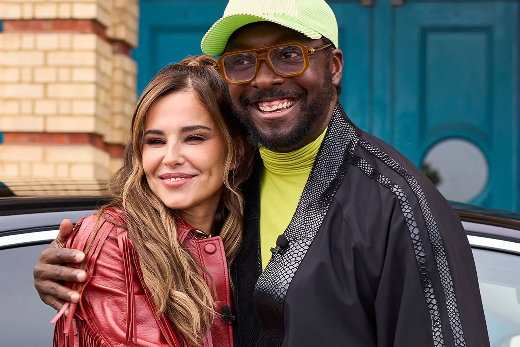 The Voice judge Cheryl hugs co-star Will.I.Am in new snap as show finally confirms signing