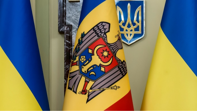 Drone debris found near Moldovan village