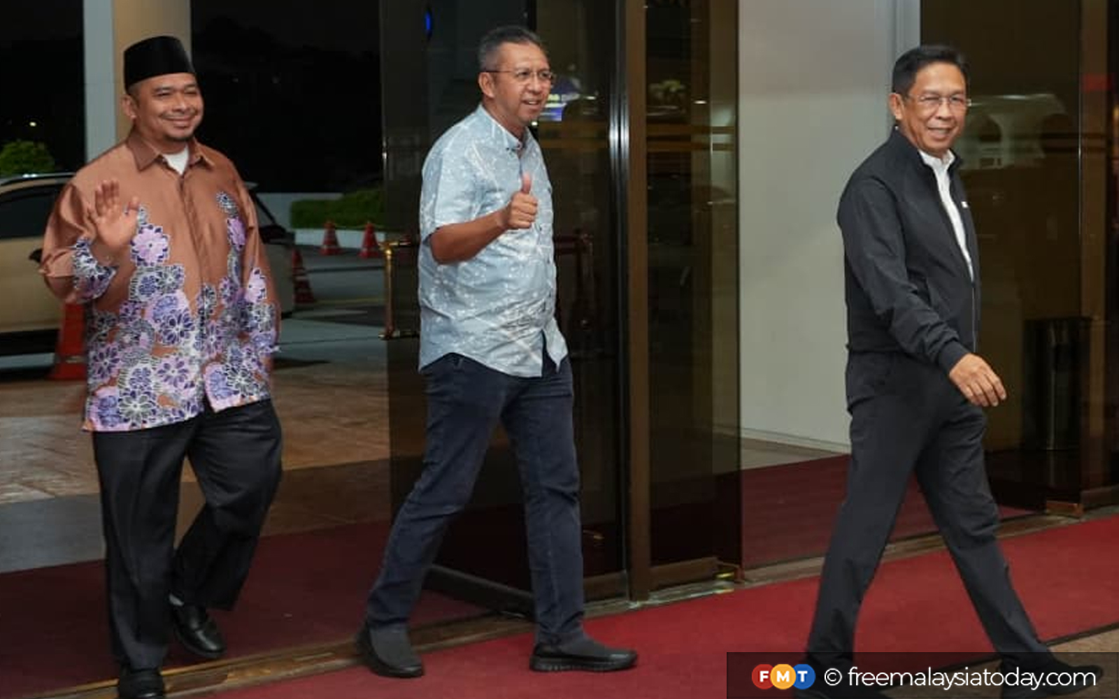 MB ketuai Adun BN-PN NS temui Zahid di Menara Dato’ Onn