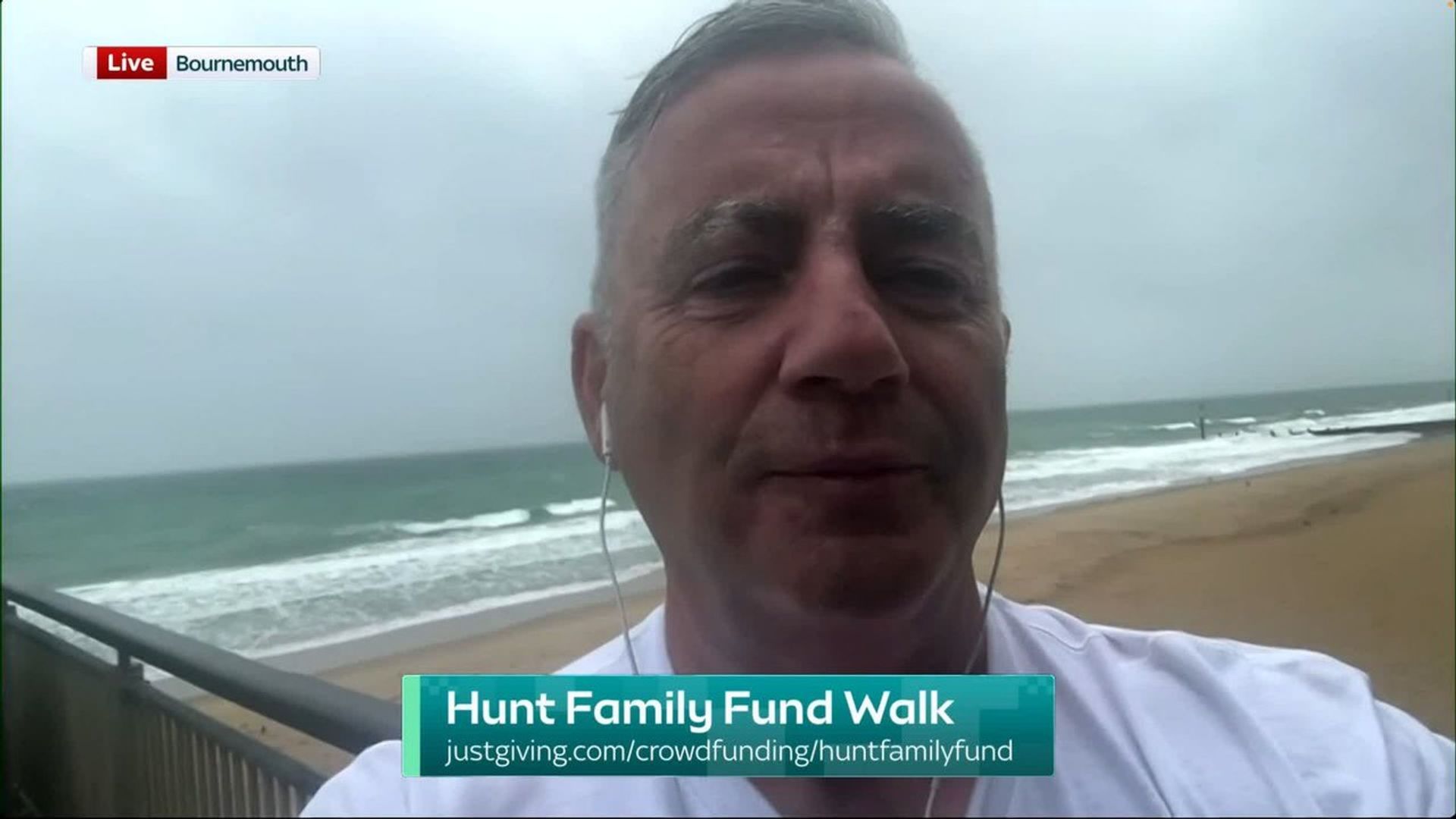 Hunt Family Fund Walk finish line in sight