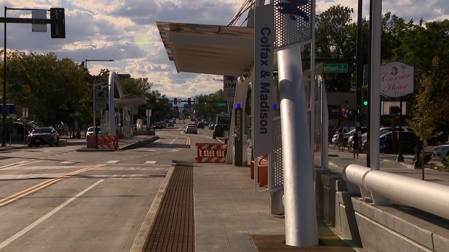 Businesses hope new bus-only lanes on East Colfax will boost business after 2-year construction period