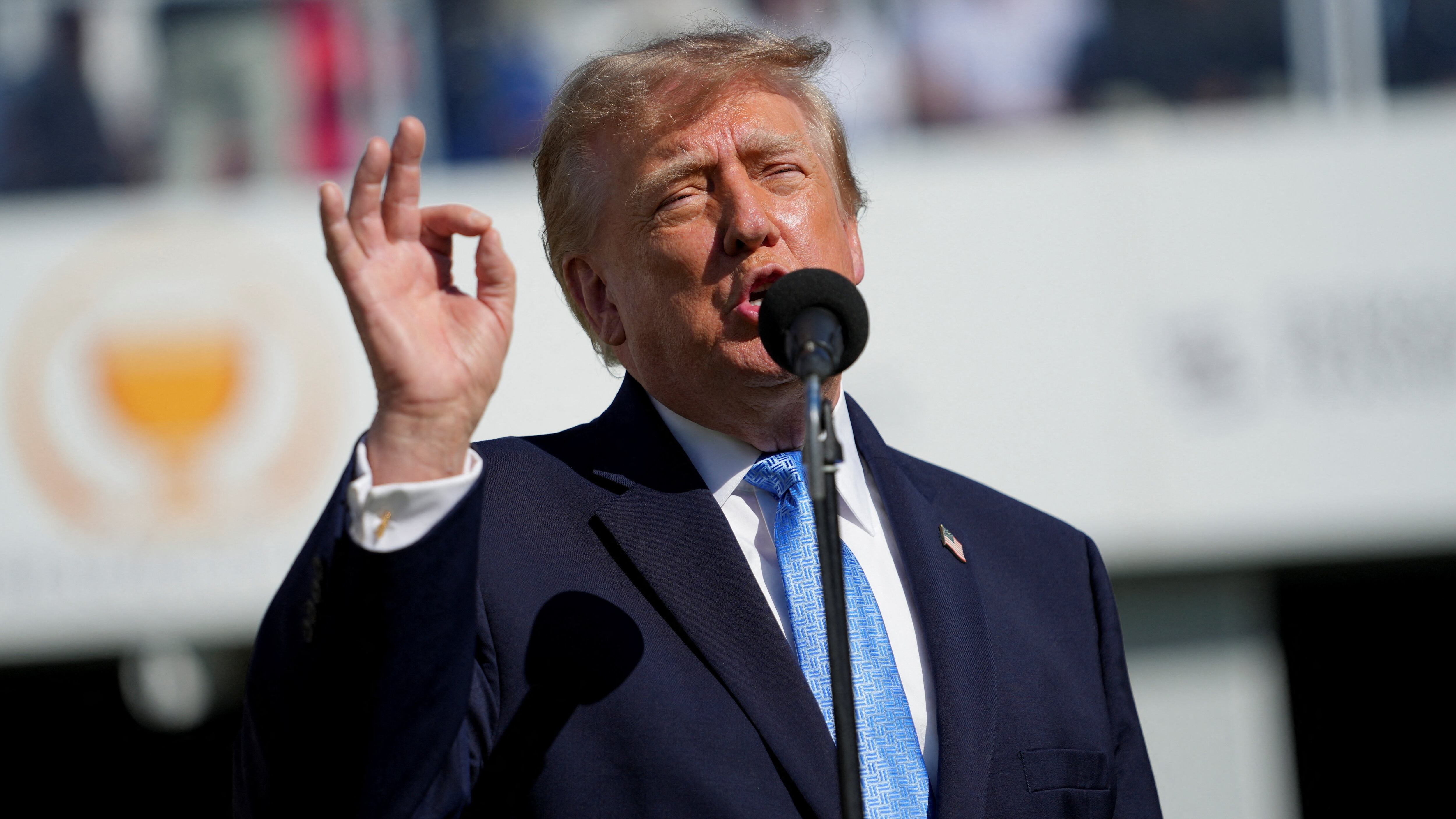 Trump Heckled With Profane Accusation on Live TV