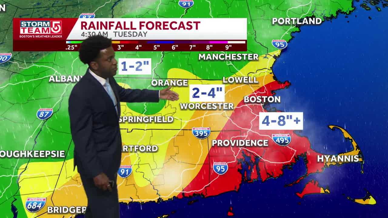 Video: Rain lingers Monday, brighter days ahead
