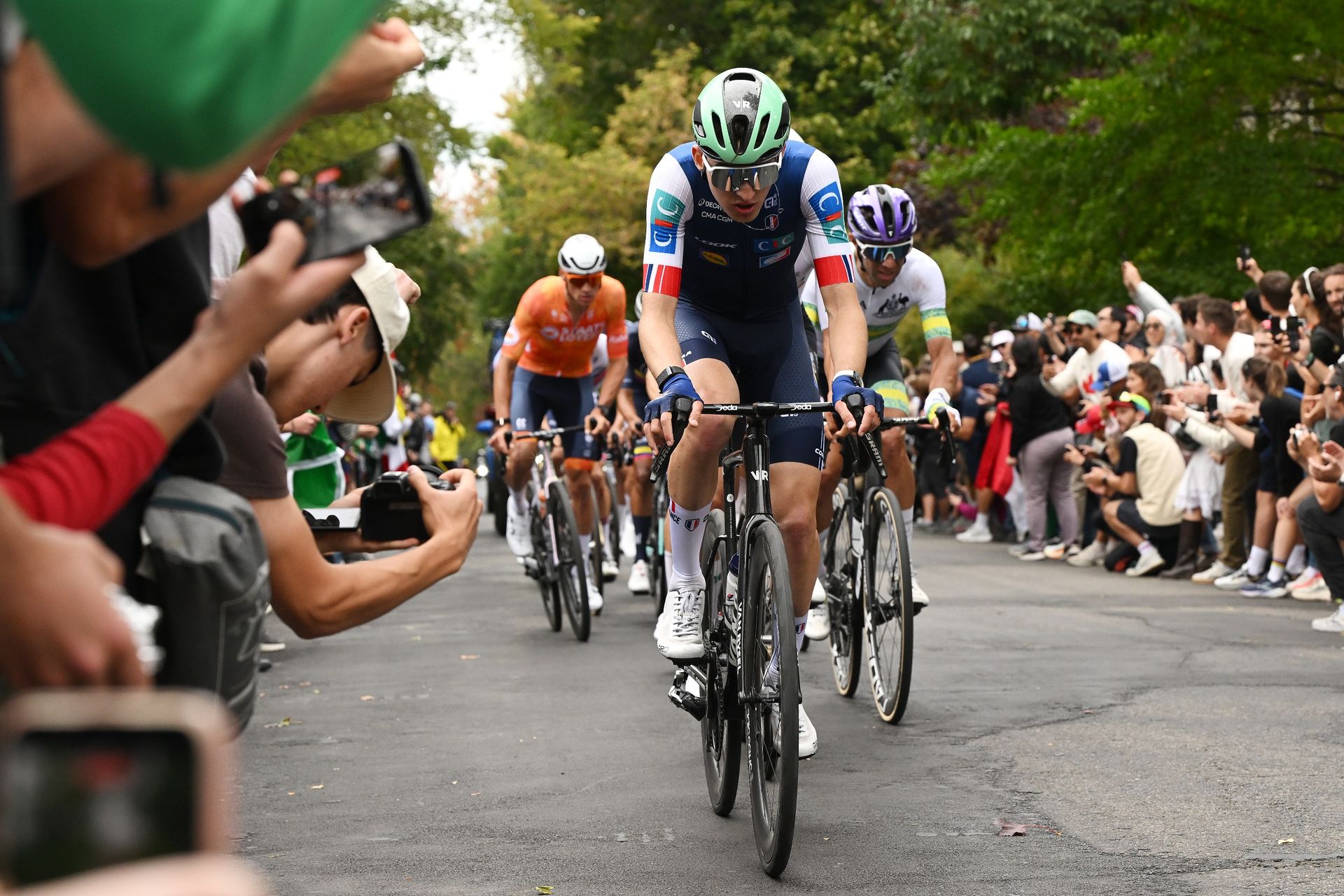 'It was a childish mistake' - Paul Seixas waylaid by cramps in brutal World Championships road race
