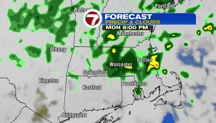 Soggy start to the workweek