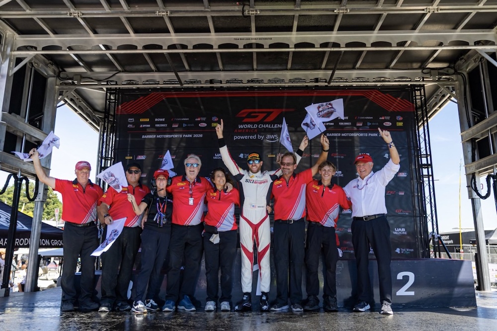 SRO3 Champion Gidley completes comeback with Race 2 victory at Barber