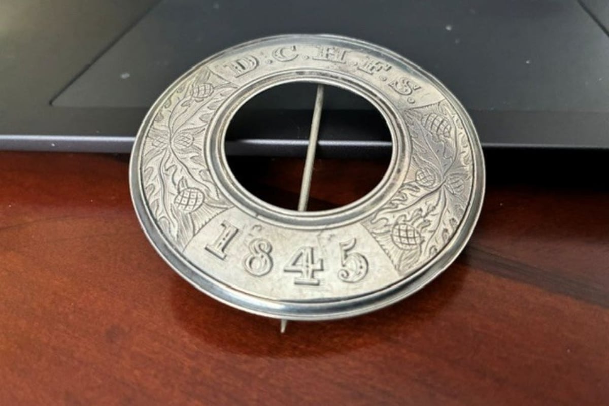 US man’s delight as mystery of 181-year-old Scottish brooch solved