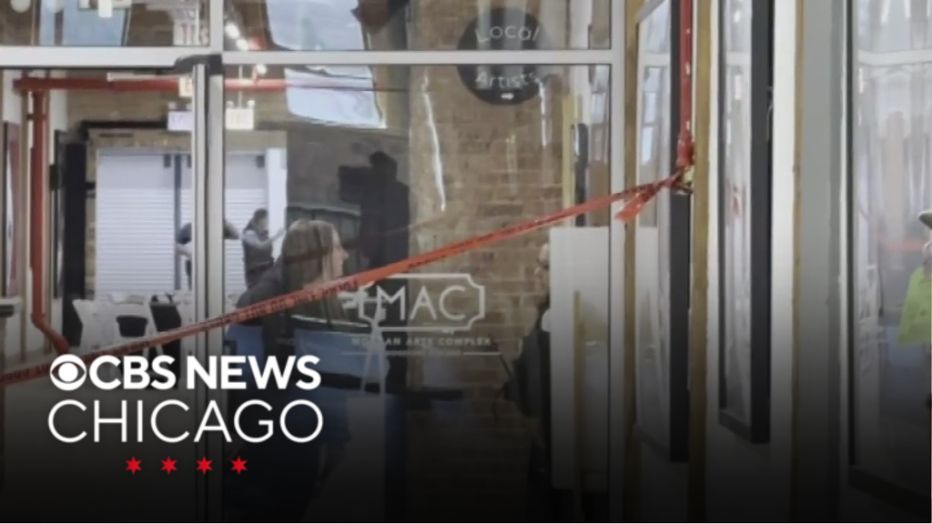 Vandals damage property inside Morgan Arts Complex