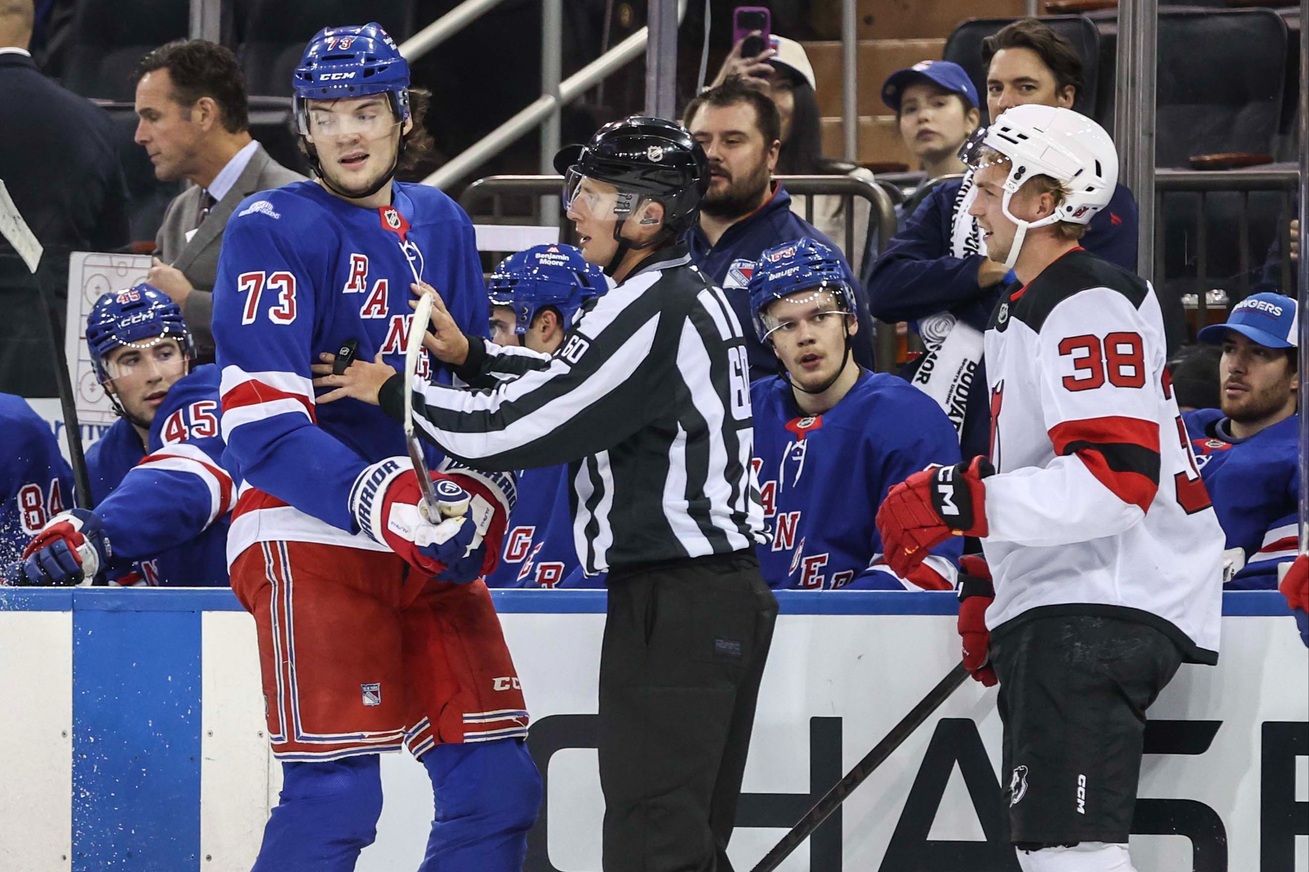 Matt Rempe to make Rangers’ opening night roster after hard-fought preseason