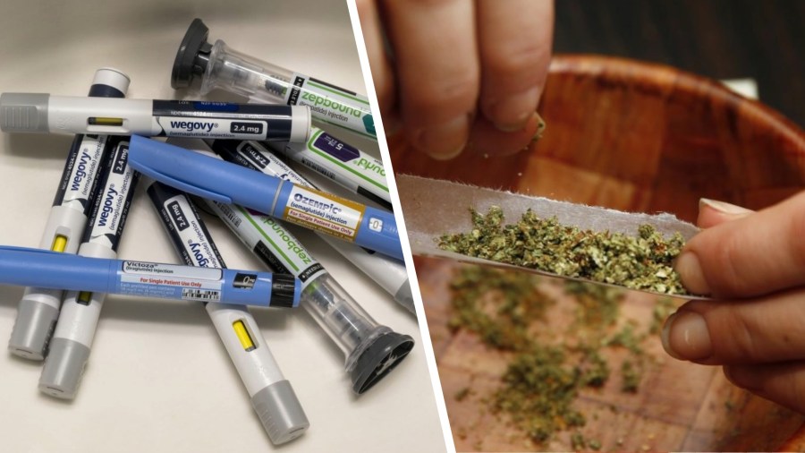 Using cannabis with GLP-1 drugs may heighten stomach issue risk
