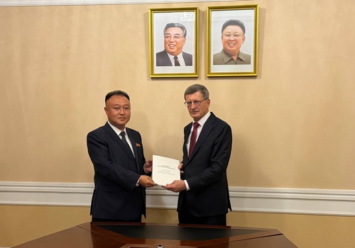 New Russian ambassador to N. Korea begins duties
