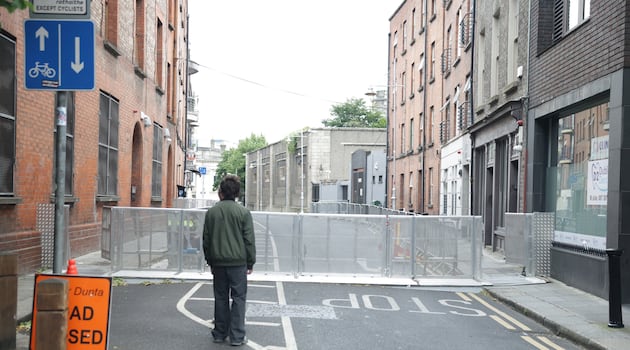 Female garda hospitalised following assault by man near Dublin Castle