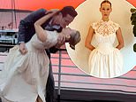 Steven Spielberg's filmmaker daughter Destry, 29, wears a $9,365 outfit as she marries real estate agent Jake Herskowitz in a glamorous Hamptons wedding