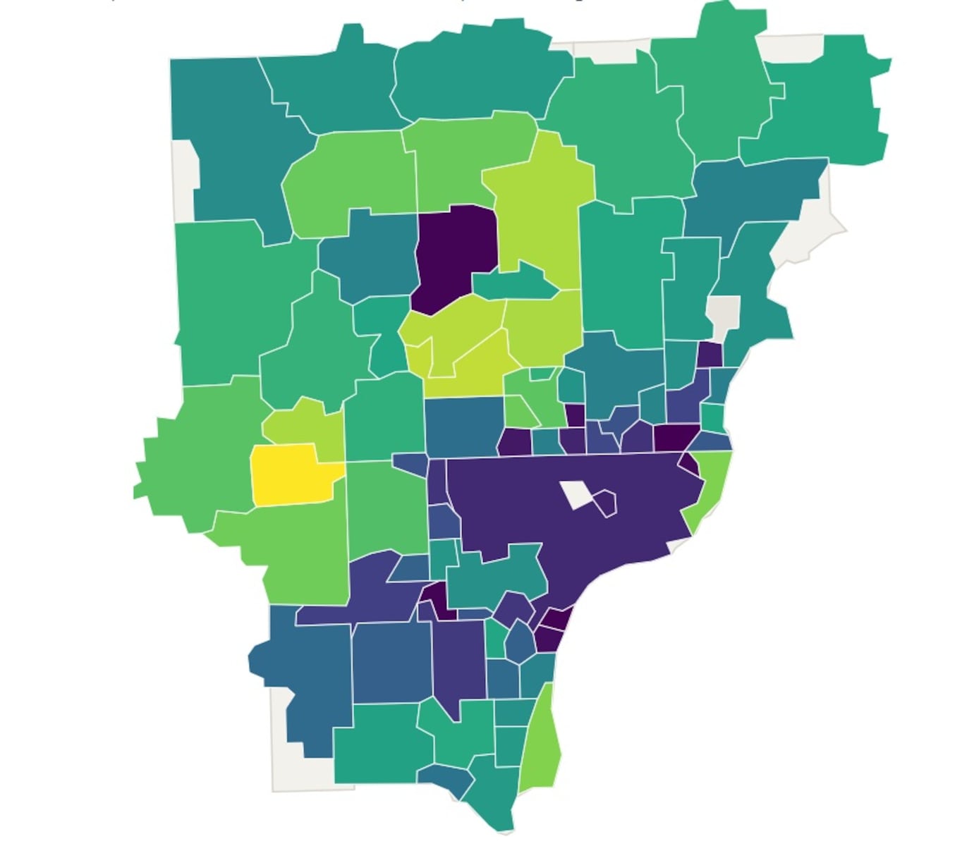 See how Metro Detroit school districts performed on the M-STEP and SAT