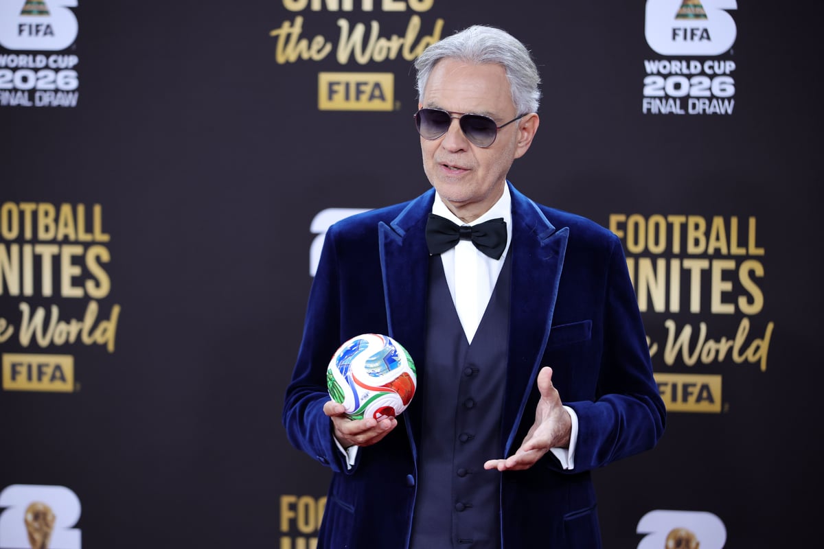 Andrea Bocelli to embark on 2027 UK tour for 30th anniversary of Romanza album