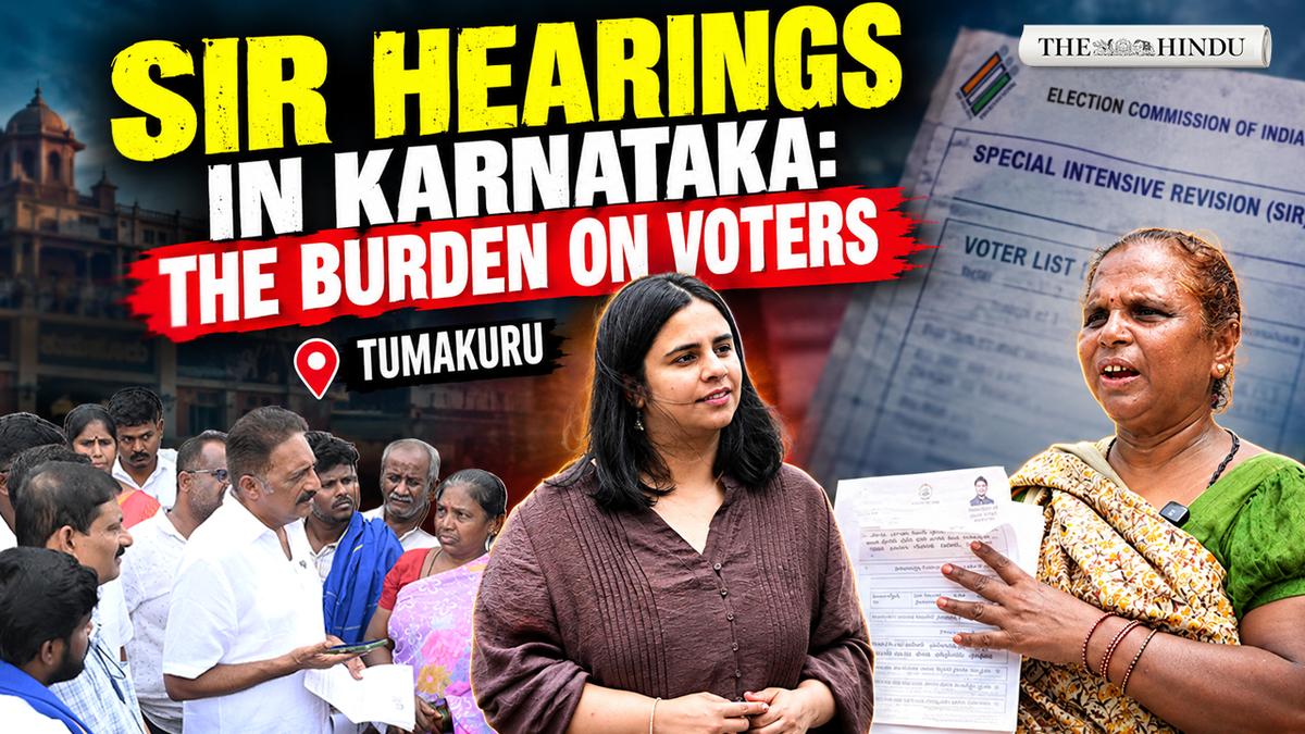 Inside Tumakuru’s SIR hearings: Voters seek clarity over notices | Ground report