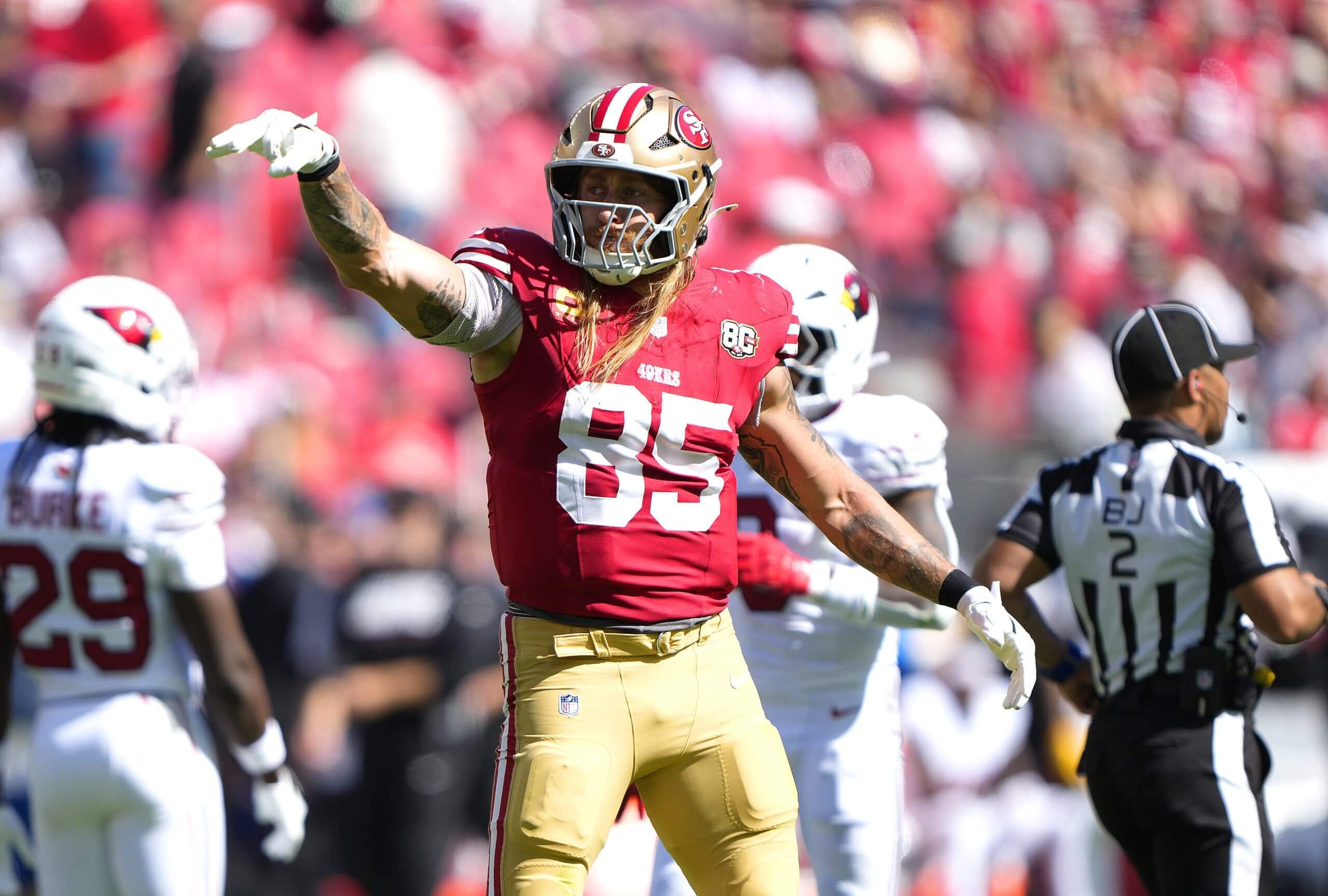 'Typical George' Kittle is feeling like himself again, and the 49ers offense is humming