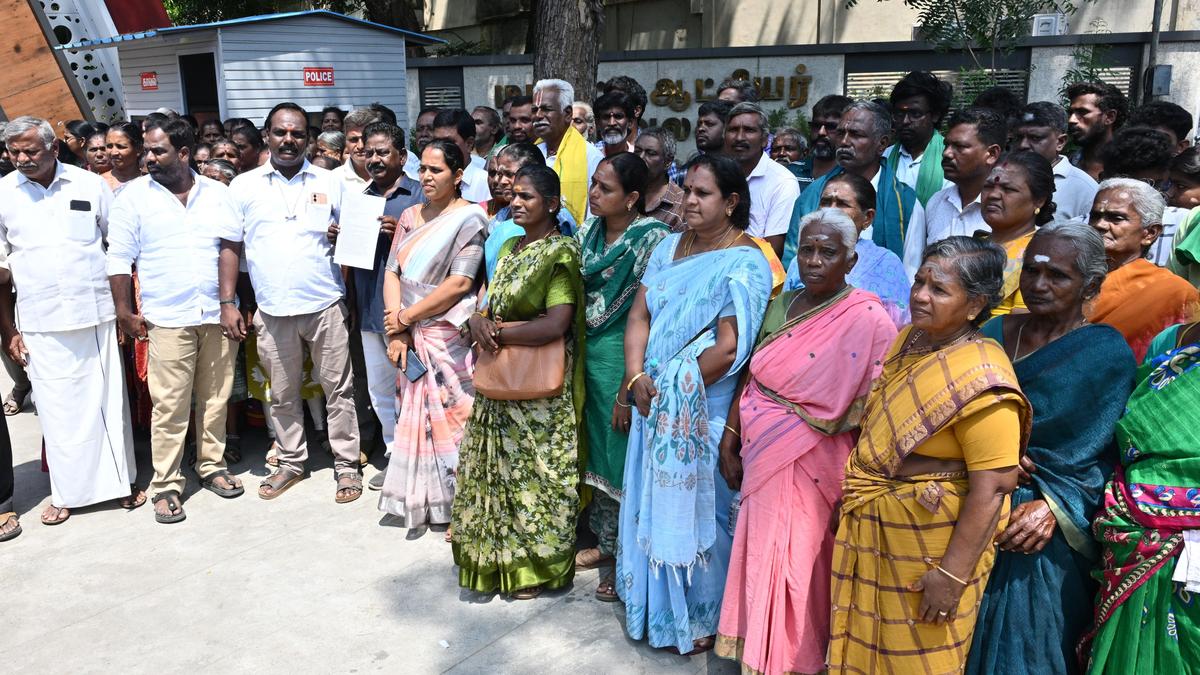 Sulur villagers oppose treated wastewater diversion into pond used for drinking water