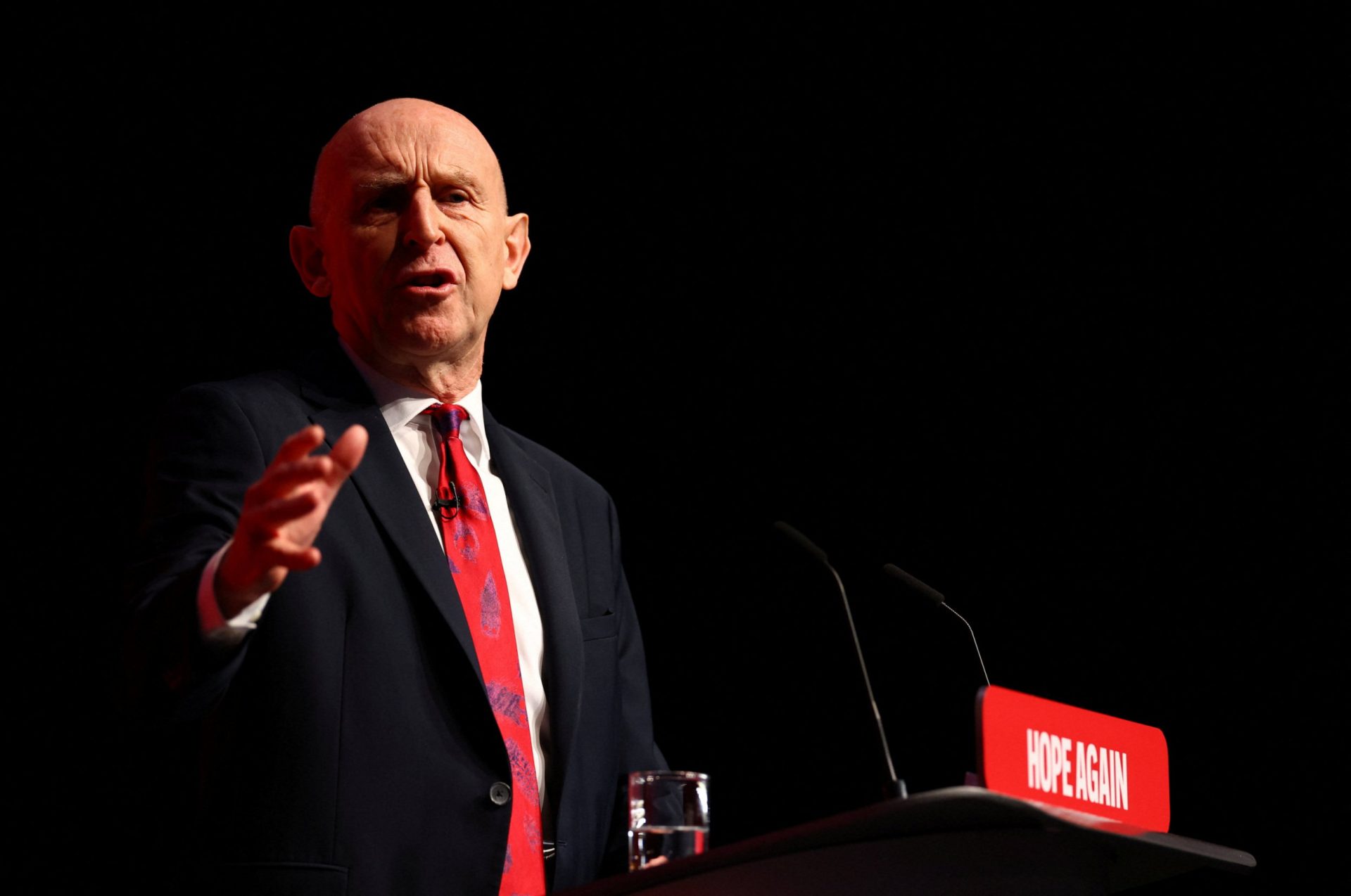 The two words John Healey didn’t say that tell us everything about his plans
