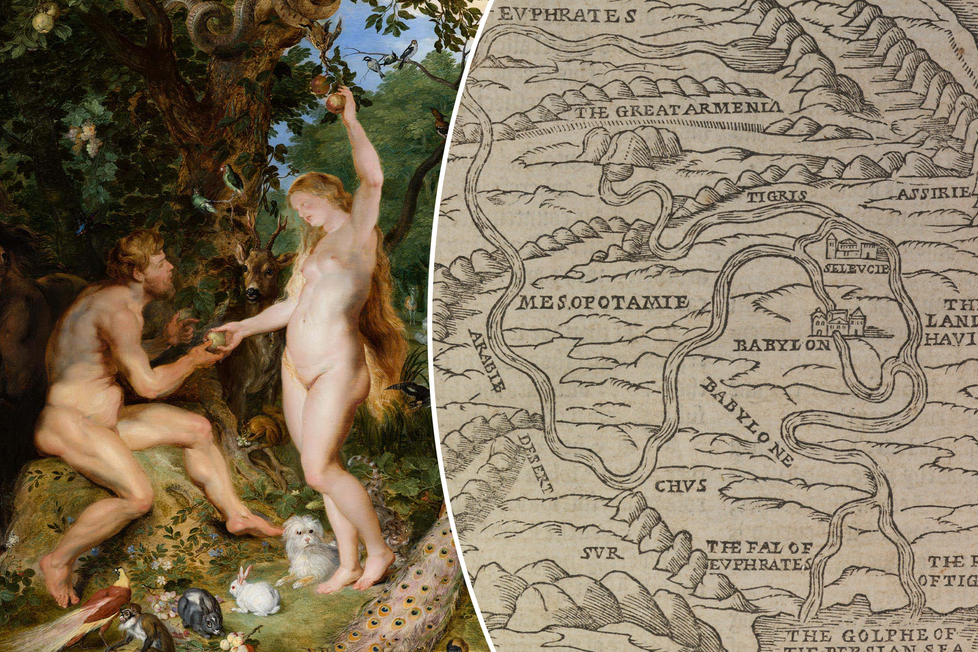 Ancient map marks astounding location of real-life Garden of Eden: ‘Very detailed’