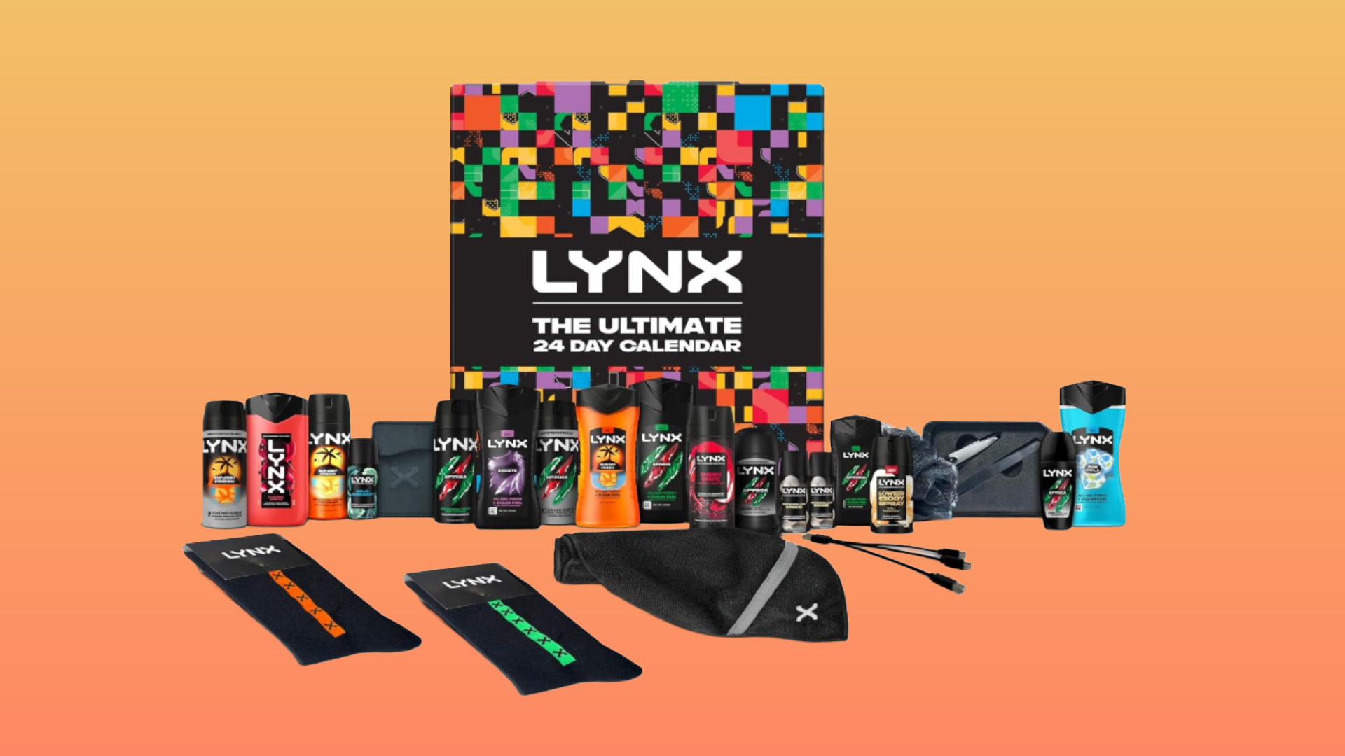 I found Lynx’s grooming Advent calendar for just £35 instead of £80 — with 24 gifts inside
