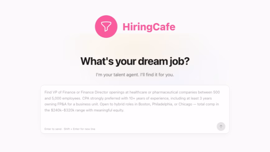 HiringCafe lands $6.8M to fix the broken job hunt with AI talent agent