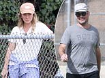 Hilary Duff reunites with ex-husband Mike Comrie at son's soccer game... ten years after 'really tough' divorce