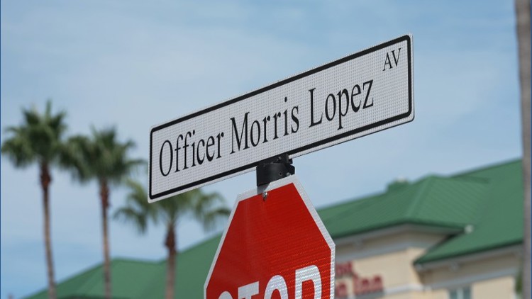 77 years later, Tampa honors fallen Officer Morris Lopez with Ybor City street sign