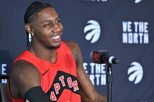 Barrett's future, Poeltl's back and a Barnes photobomb: What we learned at Raptors media day