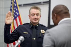 Tulsa Police Department swears Jonathan Brooks in as 42nd chief