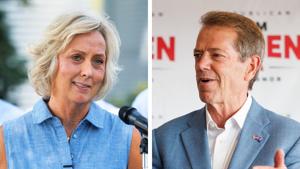 Pillen touts NRA endorsement as Walz rolls out Republican supporters