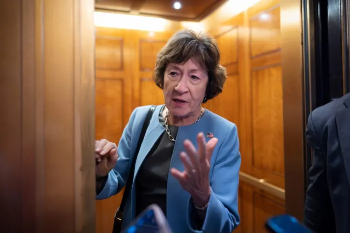 Collins exploring pocket rescissions ban after Trump cancels $810 million in federal spending