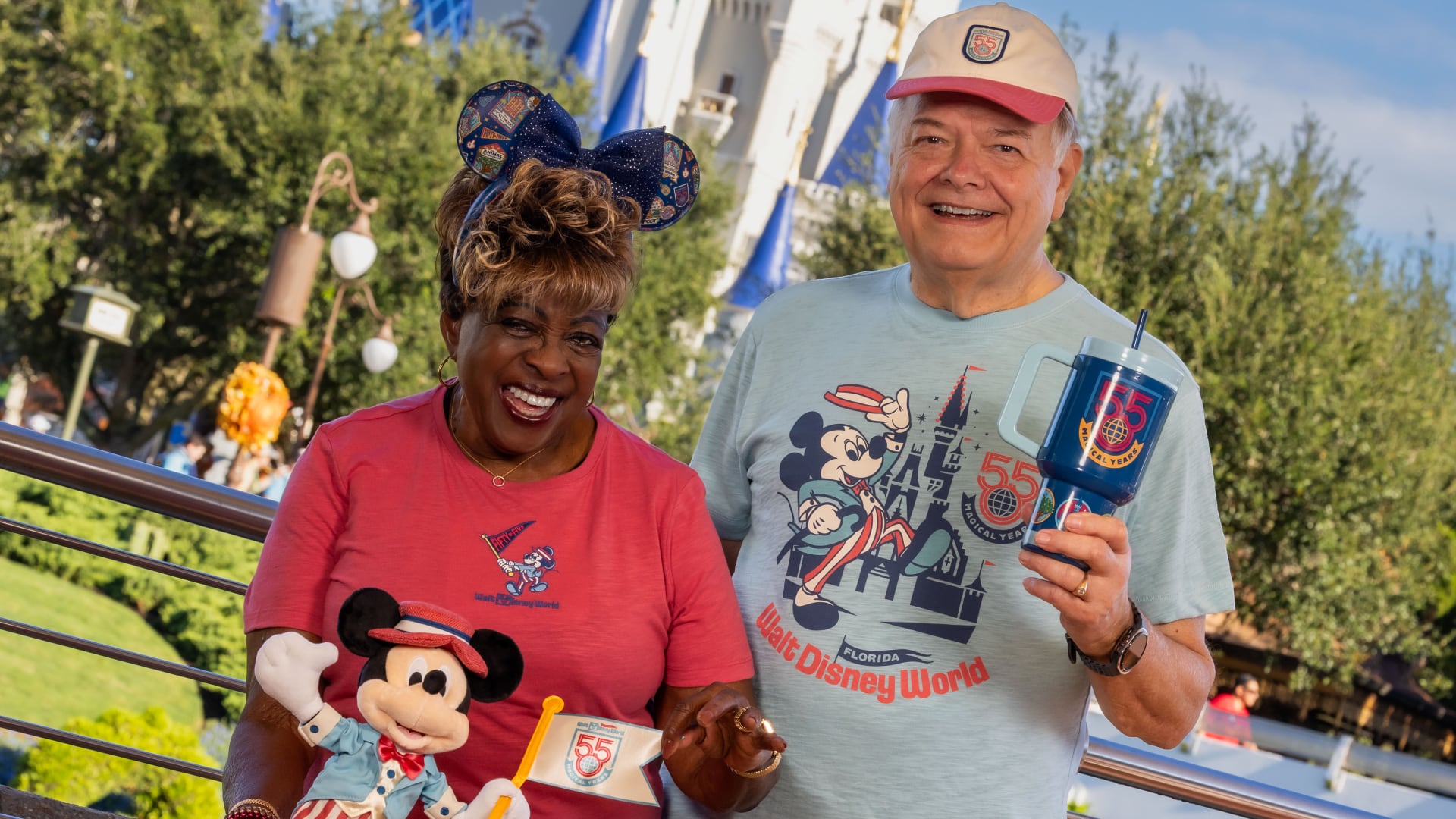 Two original employees celebrate 55 years at Walt Disney World