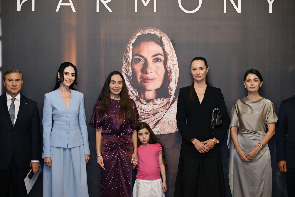 Leyla Aliyeva attends presentation of "Harmony" documentary (PHOTO)