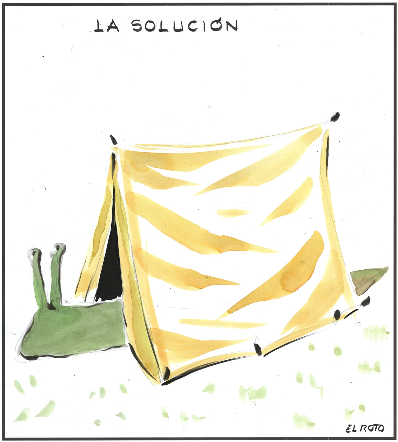 El Roto: la solución