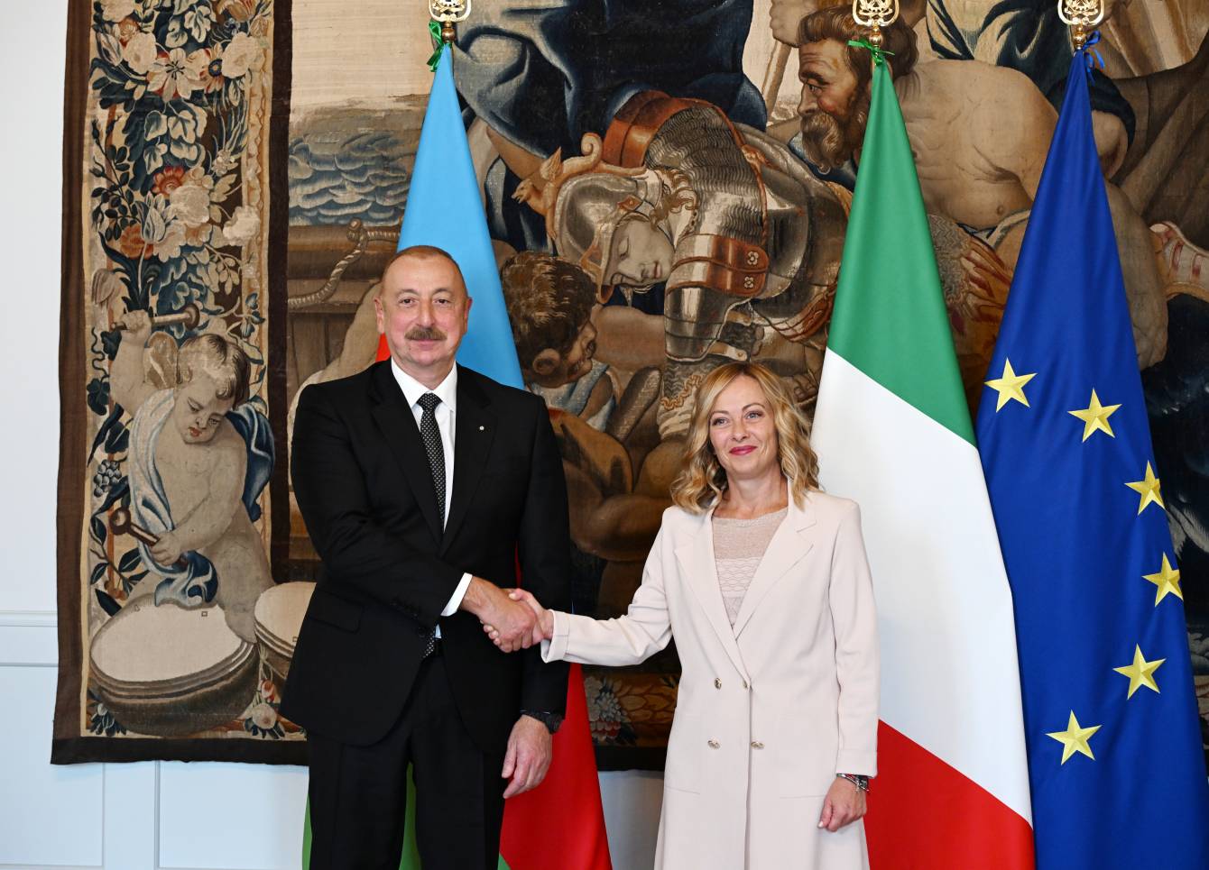 President Ilham Aliyev’s contribution helps Italy address rising fuel prices amid global risks