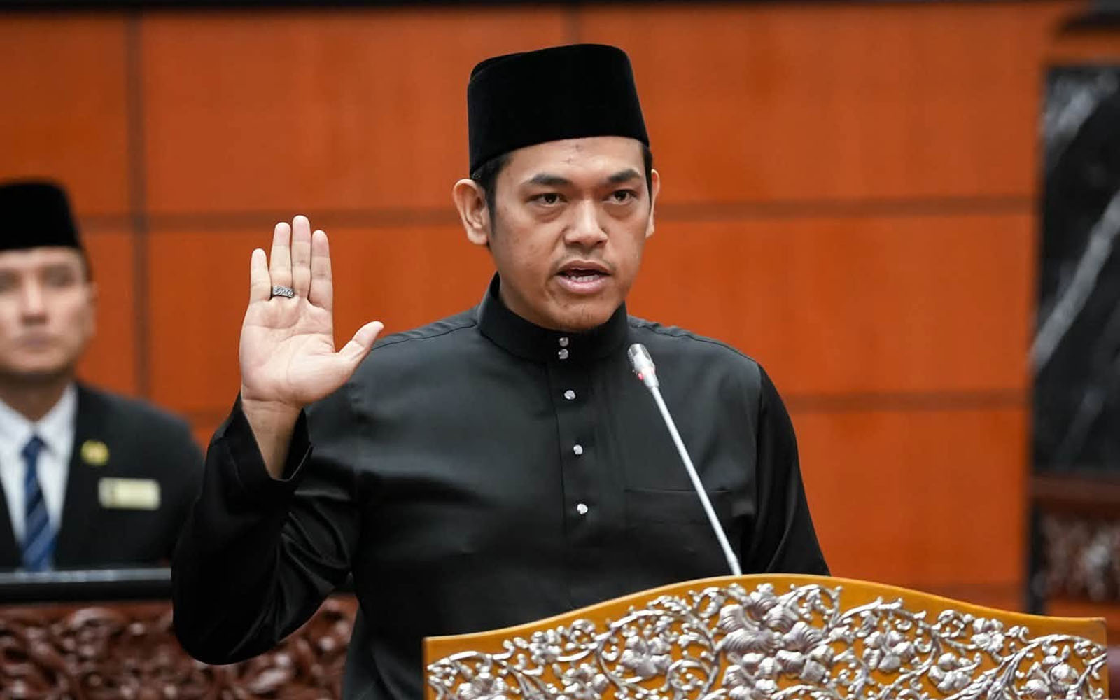 Perak PKR chairman Hairul Amir sworn in as senator