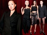 Lila Moss leads the nepo baby pack as she joins Amelia Gray Hamlin and Iris Law at Elie Saab and H&M's Paris Fashion Week party