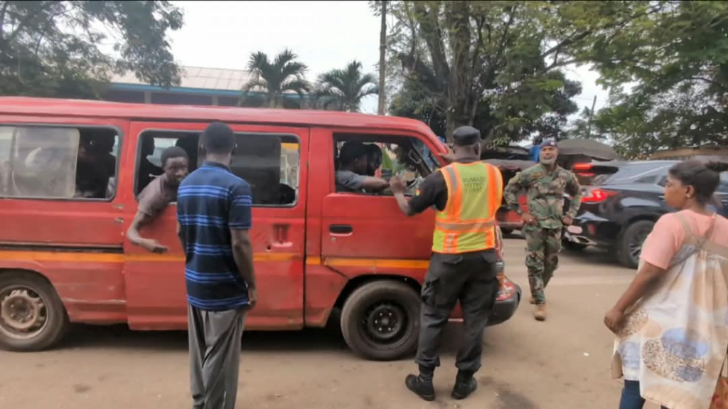 KMA impounds 10 vehicles in crackdown on unapproved fares in Kumasi CBD