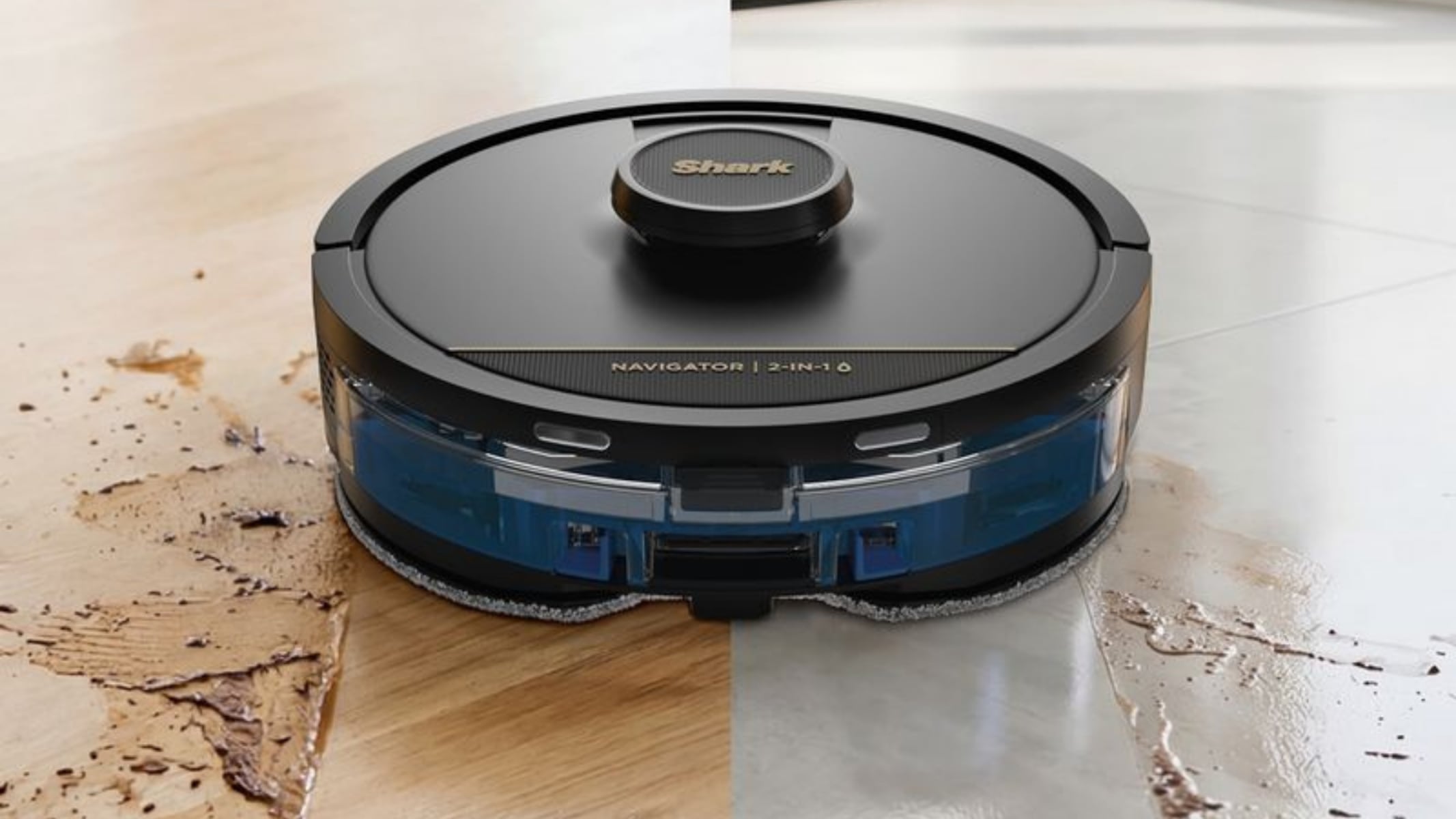New Shark Navigator 2-in-1 robot vacuum & mop offers easy setup and powerful cleaning